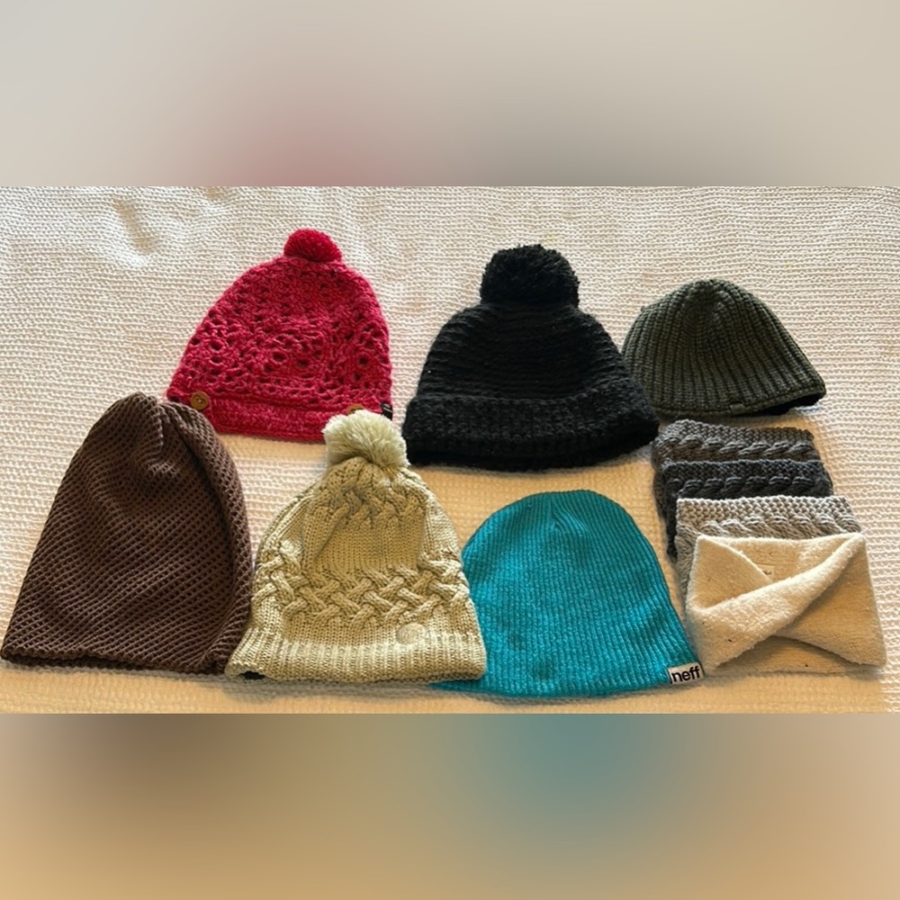 Beanie & Winter Head Band Bundle